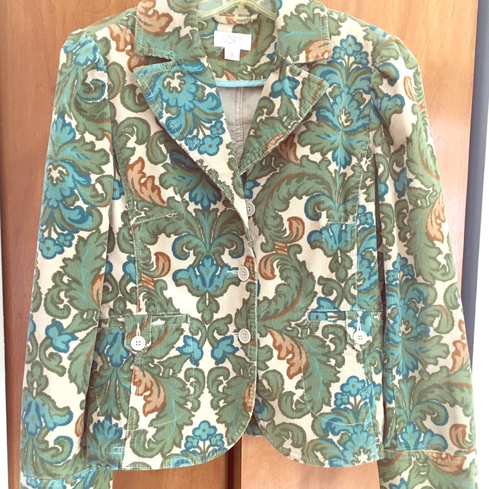 Vintage Loft Paisley Jacket